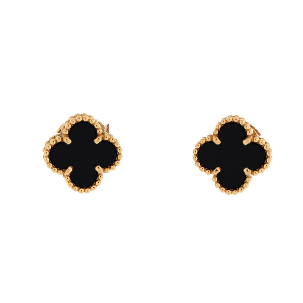 Van Cleef & Arpels Sweet Alhambra Stud Earrings